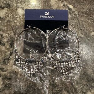 Swarovski Hoop Earrings